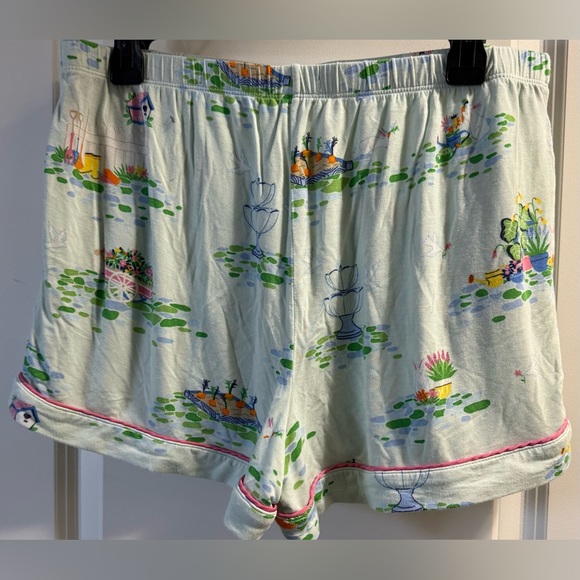 Kate Spade Women’s 2 Piece Pajama Set Spring Bunny size Large - Picture 7 of 9